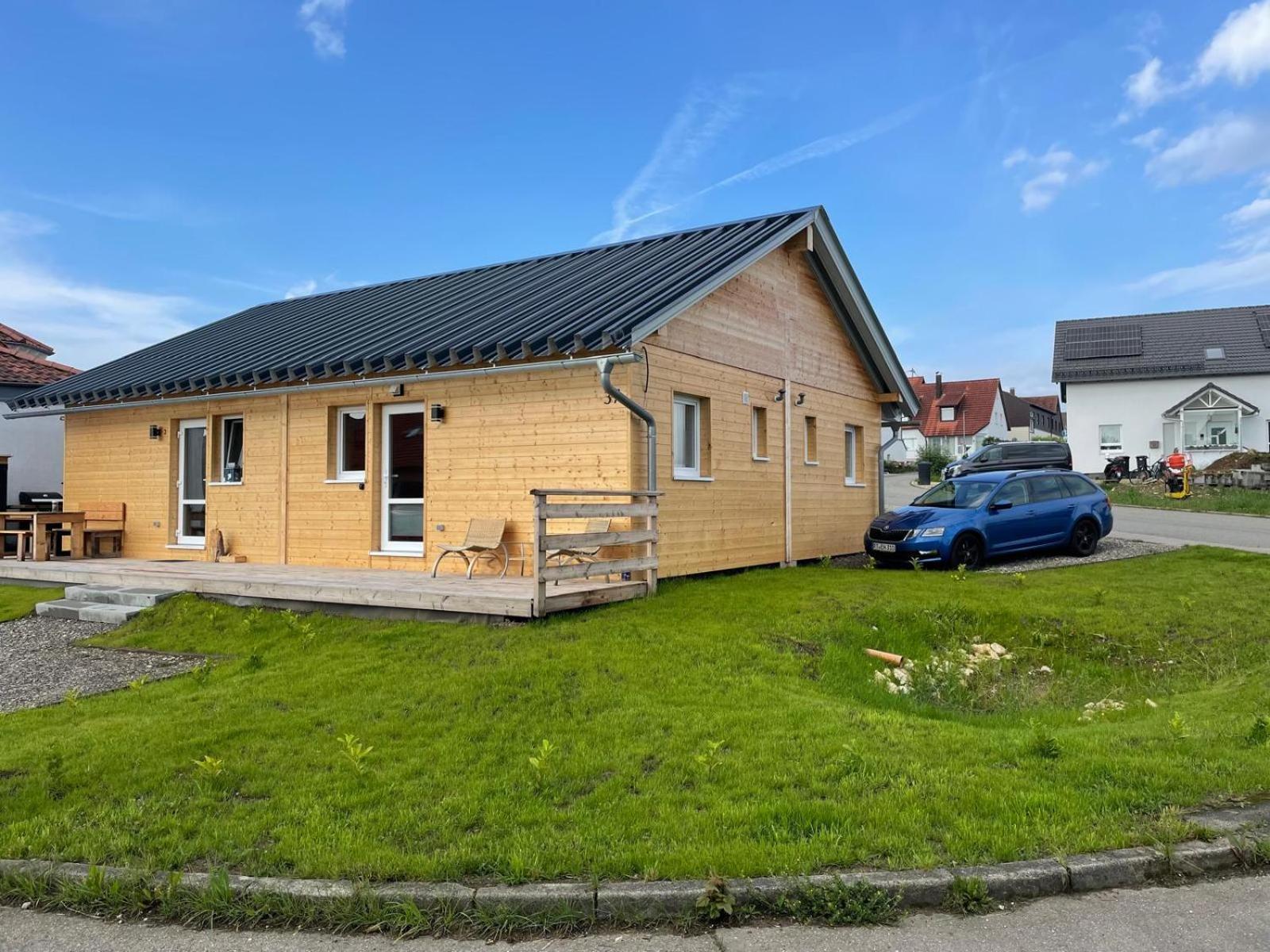 Tinyhaus #4 Huelben - Ortsrand - Kostenlose Parkplaetze Hulben Kültér fotó